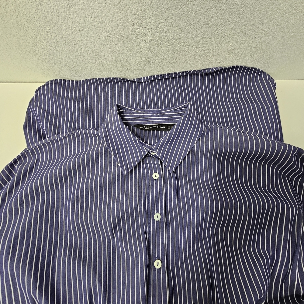 🇪🇦 Zara - Striped Shirt Dress - Picture 8 of 12
